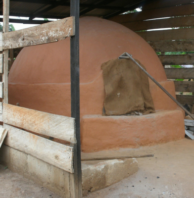 Traditional clay oven