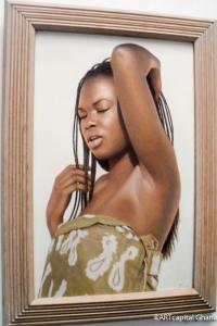 AICHA: Bernard Mens, oil on canvas - 2