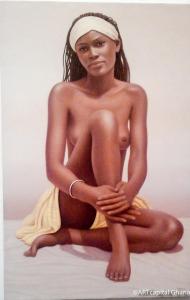 AISSATA: Bernard Mens, oil on canvas - 3