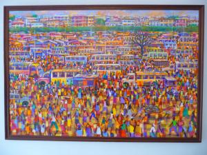 Bus Station, Market Day